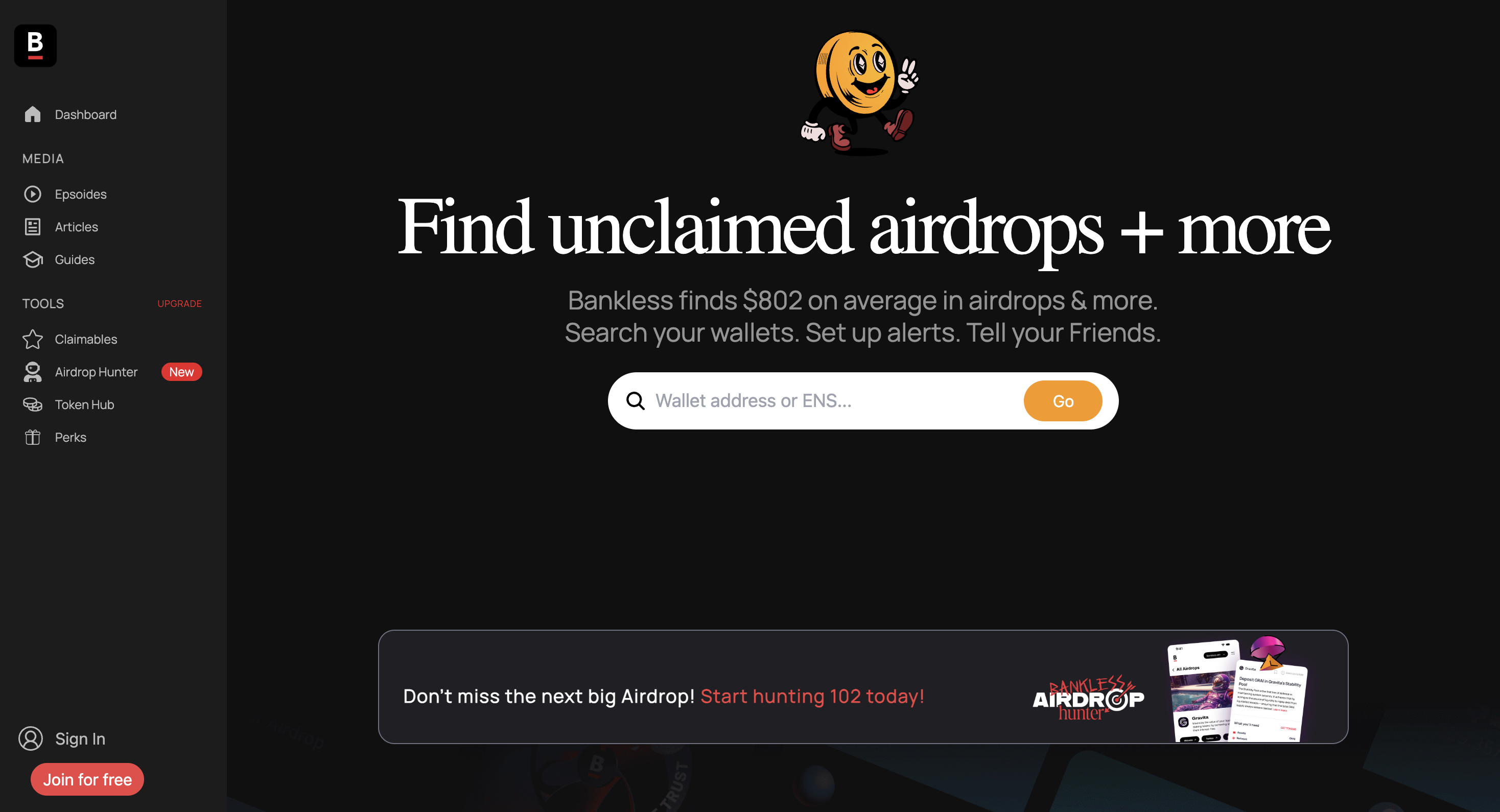 Claimfinal - Airdrop Finder